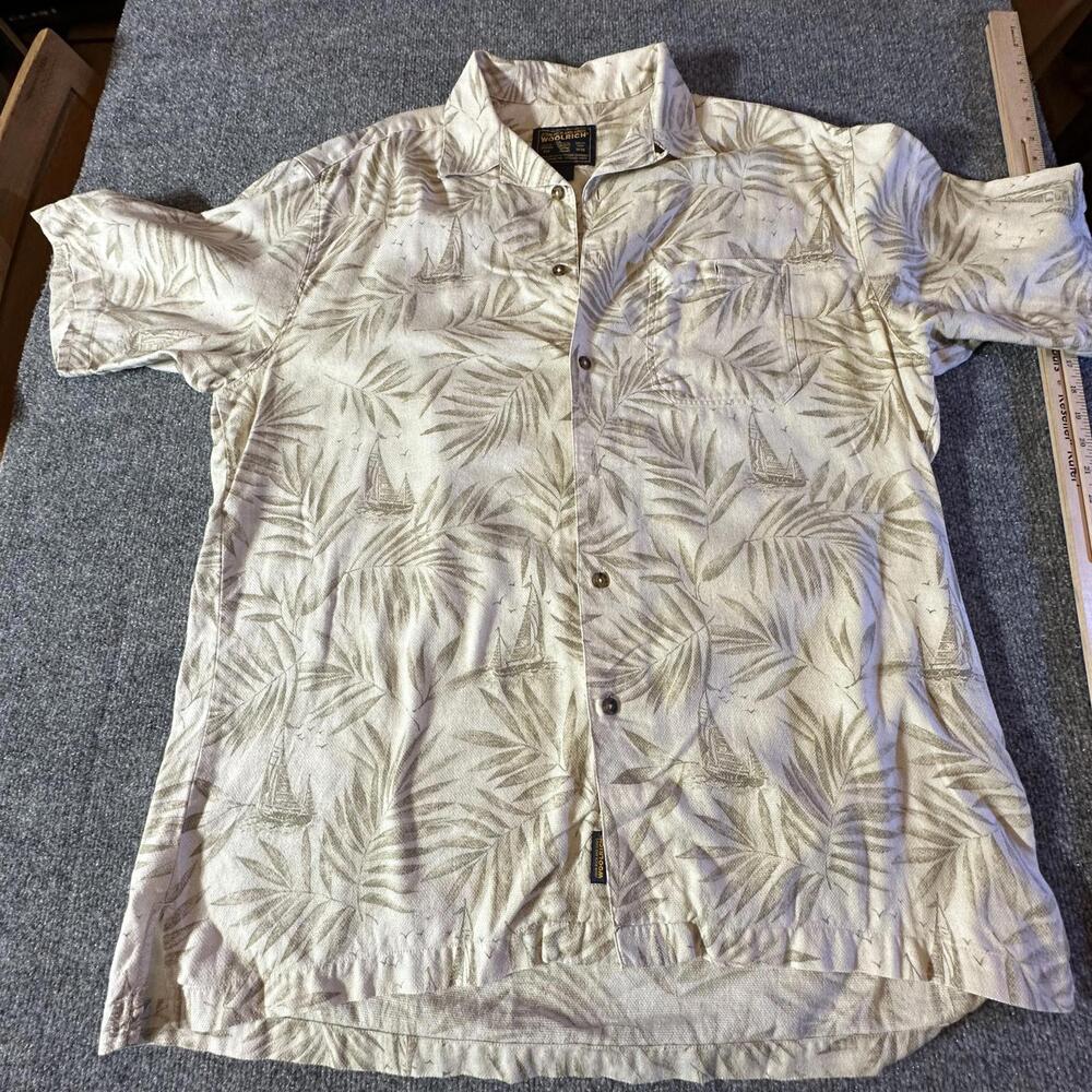 Woolrich‎ Tropical Print Short Sleeve Shirt